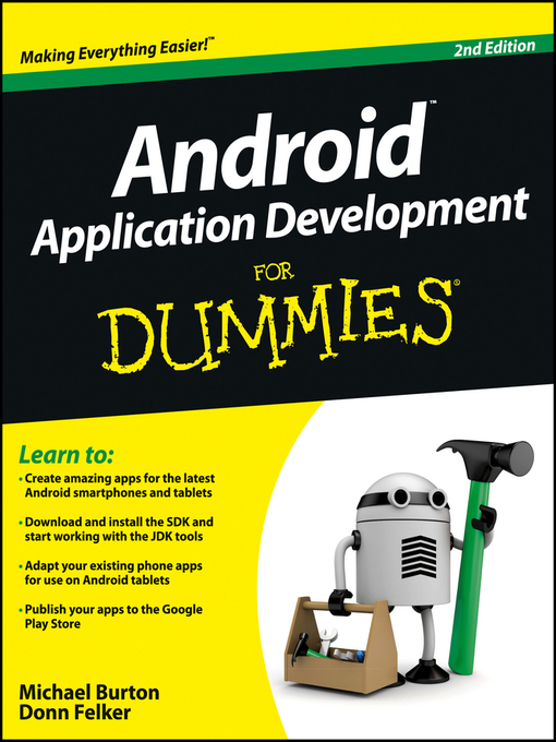 Title details for Android Application Development For Dummies by Michael Burton - Available